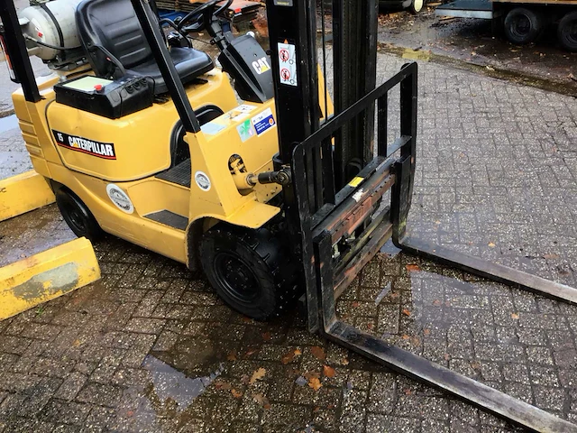 Caterpillar - gp15 - vorkheftruck 4444 uur mitsubishi motor - afbeelding 7 van  13