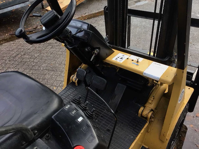 Caterpillar - gp15 - vorkheftruck 4444 uur mitsubishi motor - afbeelding 12 van  13