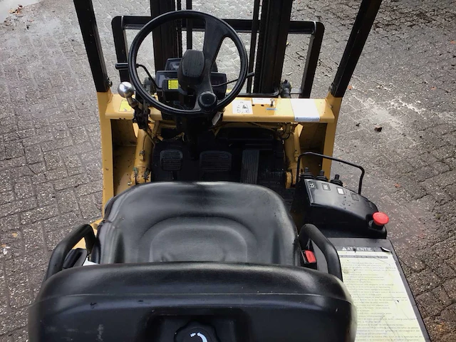 Caterpillar - gp15 - vorkheftruck 4572 uur mitsubishi motor - afbeelding 11 van  13