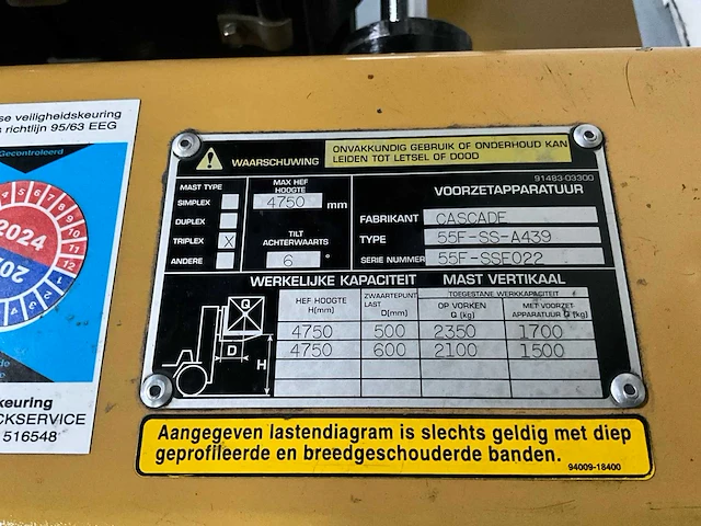 Caterpillar - gp25k - lpg - afbeelding 10 van  22