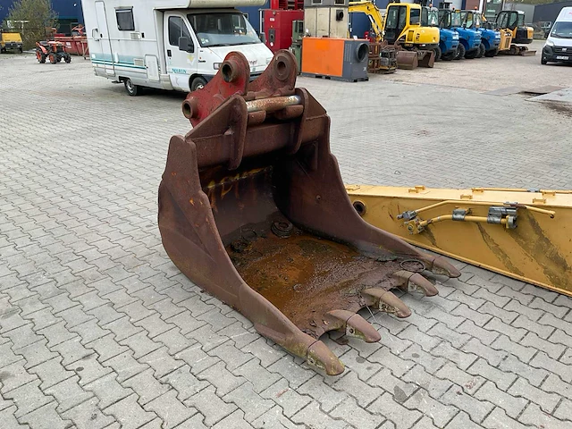 Caterpillar 3-delige rupsgraafmachine giek met graafbak - afbeelding 10 van  21