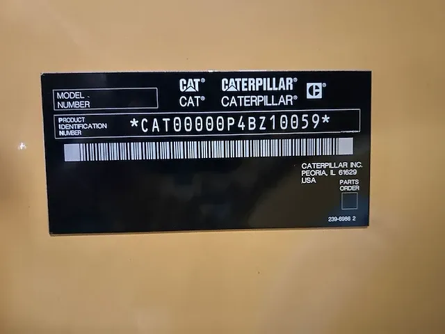 Caterpillar 3412 800f - 800 kva - open generator - afbeelding 5 van  18
