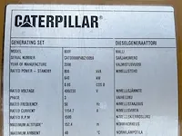 Caterpillar 3412 800f - 800 kva - open generator - afbeelding 15 van  18