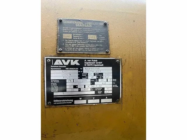 Caterpillar generator 1250 kva - afbeelding 6 van  8