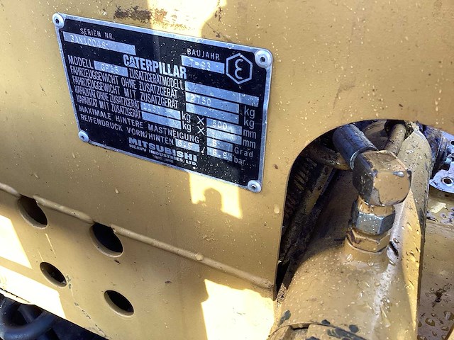 Caterpillar gp15 vorkheftruck - afbeelding 2 van  11