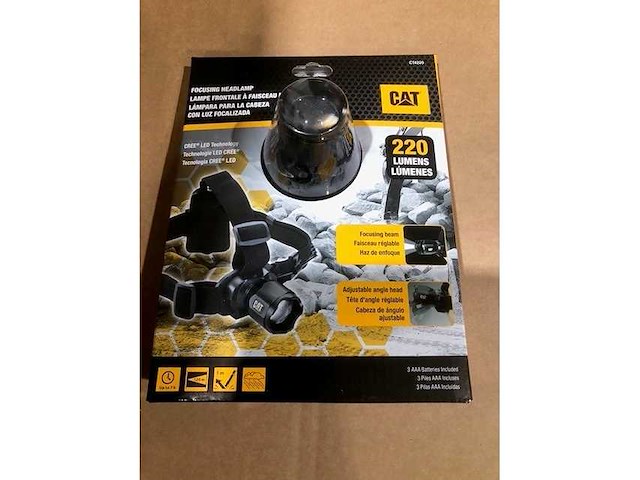 Caterpillar zaklampen, werklampen, messen, powerbanks, gereedschapstasjes en multitools (77x) - afbeelding 3 van  9