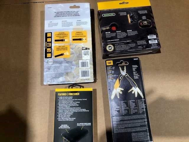 Caterpillar zaklampen, werklampen, messen, powerbanks, gereedschapstasjes en multitools (77x) - afbeelding 5 van  9