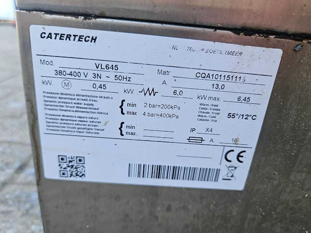 Catertech - vl645 - vaatwasser - afbeelding 5 van  5