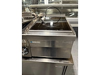 Catertech / mareno - friteuse + kookplaat - afbeelding 2 van  5