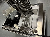 Catertech / mareno - friteuse + kookplaat - afbeelding 3 van  5