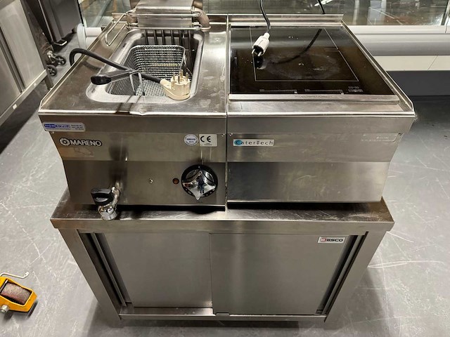 Catertech / mareno - friteuse + kookplaat - afbeelding 5 van  5