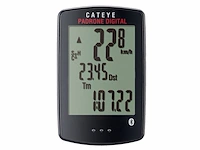 Cateye padrone digitale draadloze fietscomputer cc-pa400b zwart - afbeelding 1 van  5