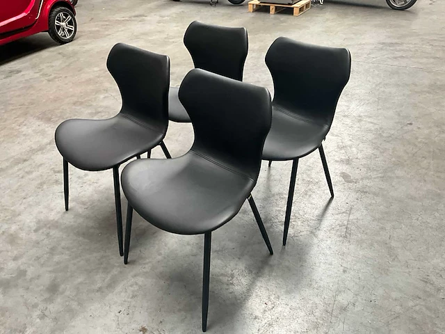 Cavel design kantinestoel (4x) - afbeelding 2 van  6