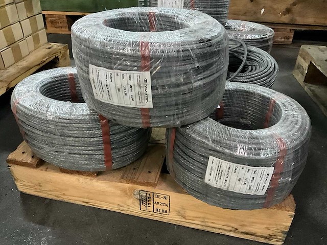 Caviterm mtva cuni 3x 1.50 voedingskabelrol 100 m (3x) - afbeelding 1 van  3