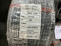 Caviterm mtva cuni 3x 1.50 voedingskabelrol 100 m (3x) - afbeelding 2 van  3