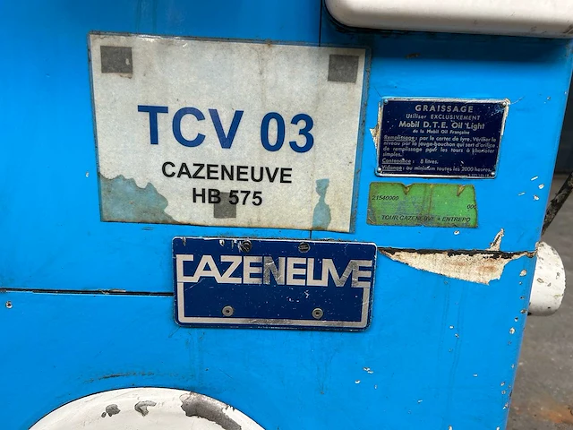 Cazeneuve - hb575 - horizontale draaibank - afbeelding 7 van  15