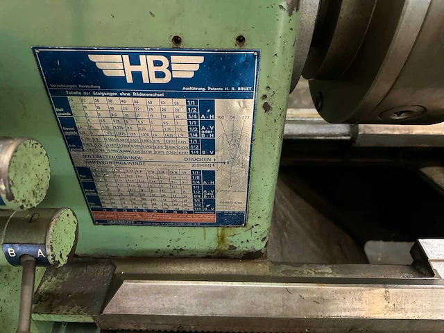 Cazeneuve hb-725 turning lathe - afbeelding 8 van  8