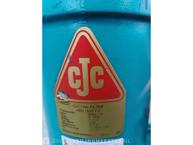 Cc jensen bypass filtratiesysteem cc jensen, hdu 15/25 fv, groen, bouwjaar 2013 - afbeelding 6 van  6