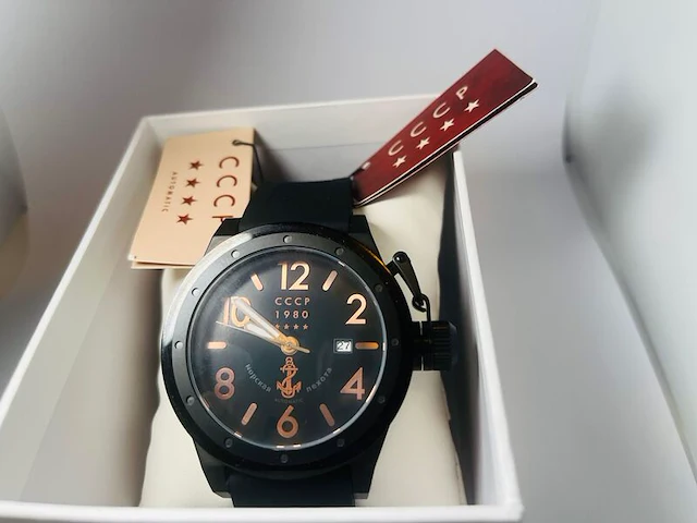 Cccp delta black ip herenhorloge - afbeelding 1 van  7