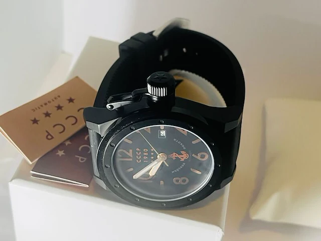 Cccp delta black ip herenhorloge - afbeelding 5 van  7