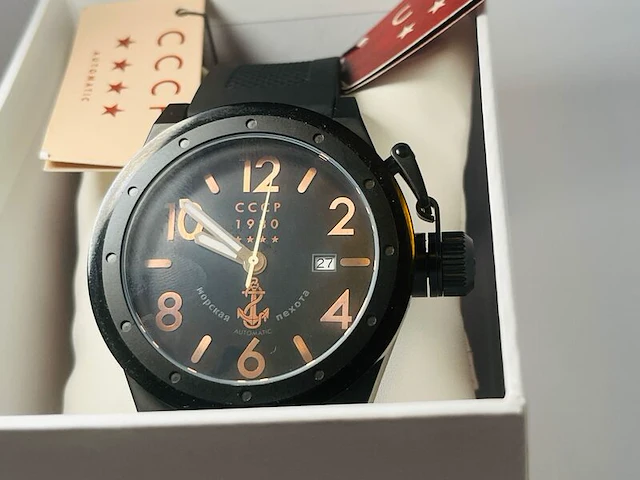 Cccp delta black ip herenhorloge - afbeelding 6 van  7
