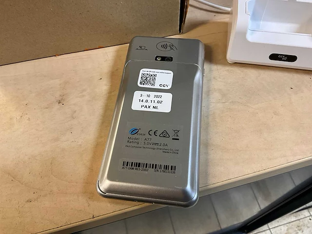Ccv a77 mobiel pinapparaat - afbeelding 7 van  7