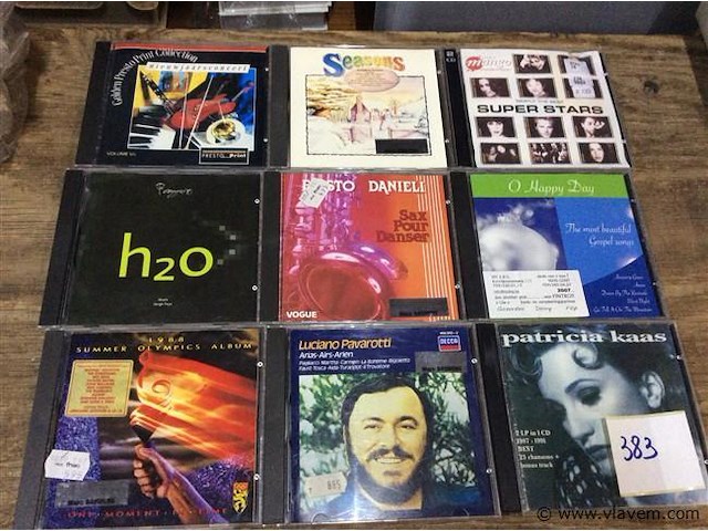 Cd's divers 9stuks - afbeelding 1 van  3