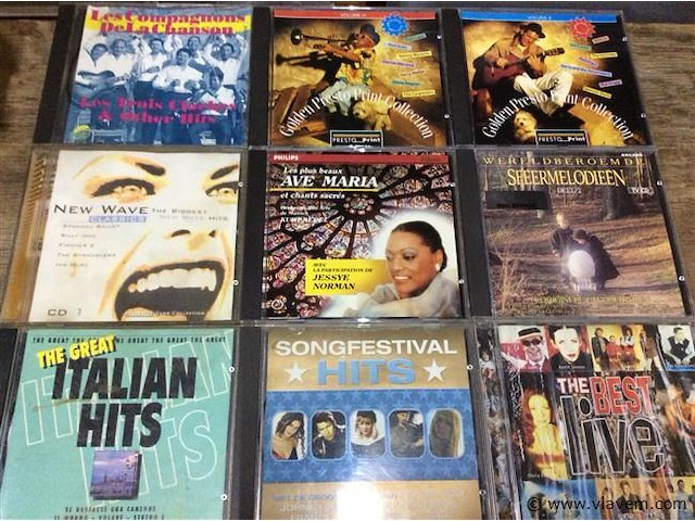 Cd's divers 9stuks - afbeelding 1 van  3