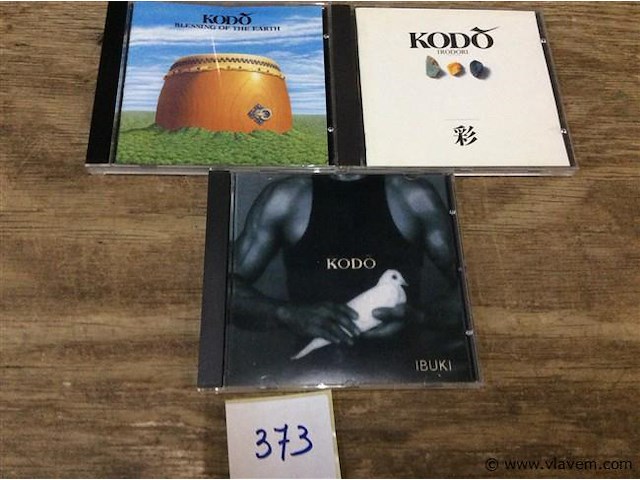 Cd's kodo 3stuks - afbeelding 1 van  1