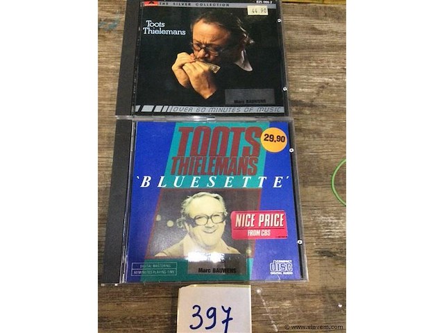 Cd's toots thielemans 2stuks - afbeelding 1 van  1