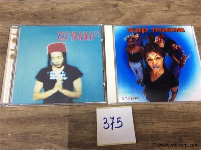 Cd's zap mama 2stuks - afbeelding 1 van  1