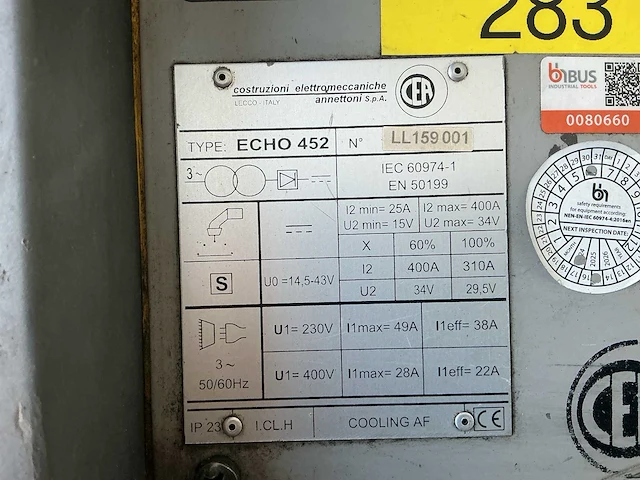 Cea echo 4000cv lasapparaat - afbeelding 8 van  8