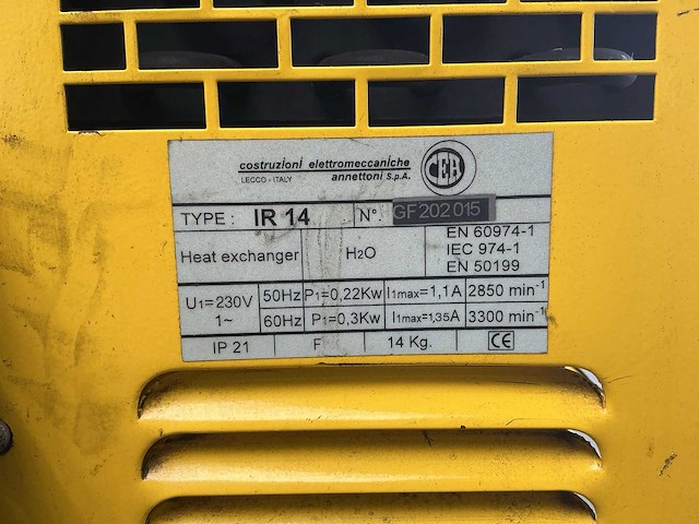 Cea echo 452 lasapparaat - afbeelding 8 van  9