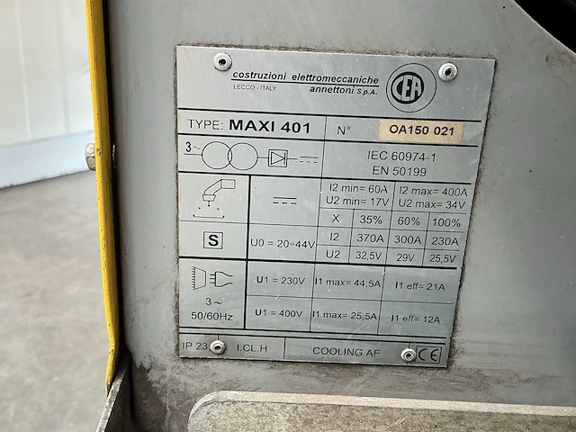 Cea maxi 401 lasapparaat - afbeelding 8 van  8