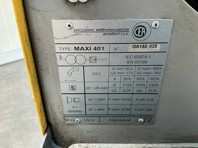 Cea maxi 401 lasapparaat - afbeelding 7 van  7