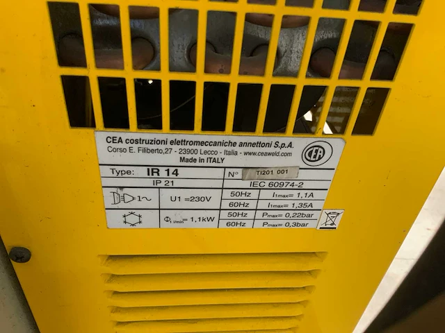 Cea nklp 46 puntlasmachine - afbeelding 8 van  8