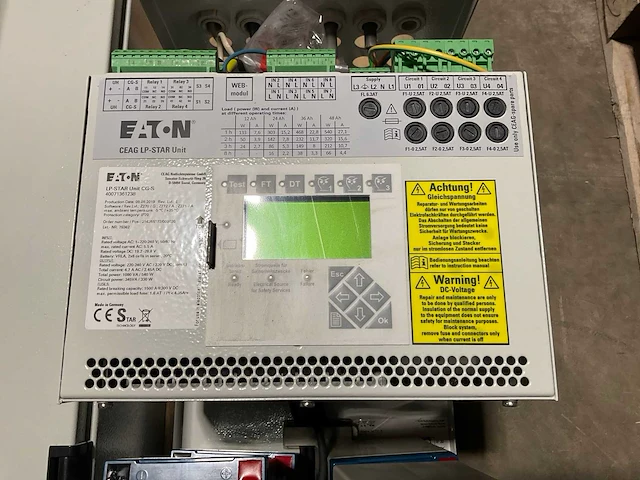 Ceag lp-star unit cg-s noodverlichtingscentrale - afbeelding 4 van  4