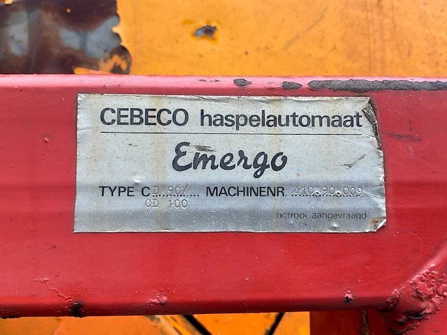 Cebeco emergo cd100 beregeningshaspel - afbeelding 15 van  22