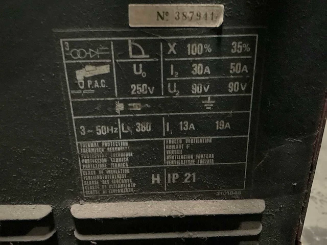 Cebora plasmaprof 50 plasmasnijmachine - afbeelding 6 van  6