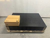 Cecep - set van 10 full black zonnepanelen (410 wp) met saj 4.0 omvormer met wifi (1-fase) - afbeelding 1 van  10