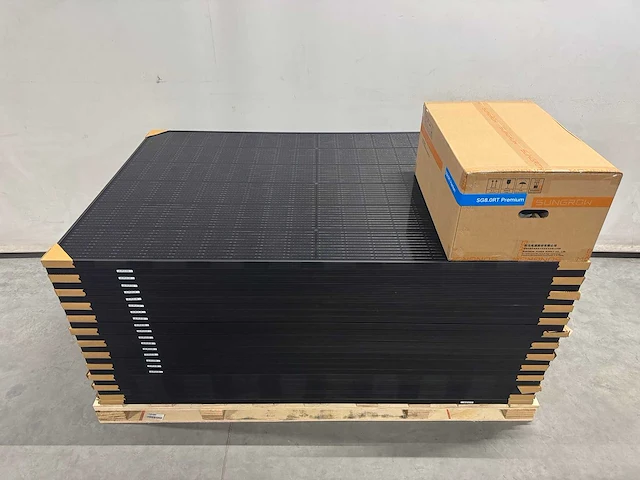 Cecep - set van 24 zonnepanelen (405 wp) met sungrow 8.0k omvormer - afbeelding 1 van  9