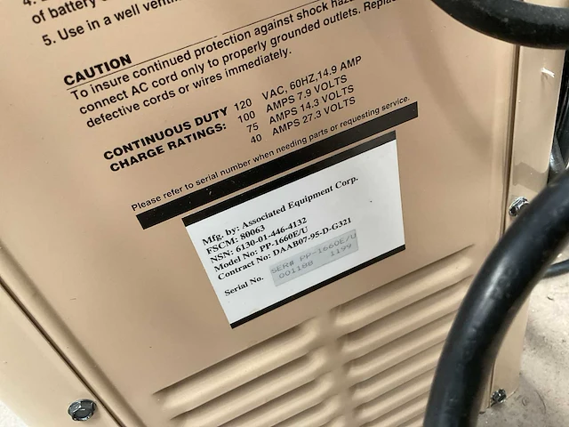 Cecom pp-1660e/u acculader - afbeelding 7 van  7
