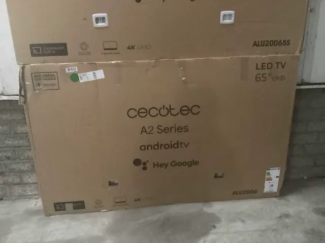 Cecotec - 65inch led tv - televisie (2x) - afbeelding 5 van  8