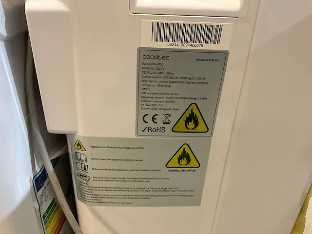 Cecotec mobiele airco (3x) - afbeelding 6 van  6