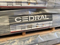 Cedral - gevelstrook - brandklasse a2 - staalgrijs - 360x19x1 cm (142x) - afbeelding 6 van  8