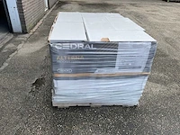 Cedral - lei - brandklasse a2 - betongrijs - 60x32 cm (1008x) - afbeelding 5 van  6