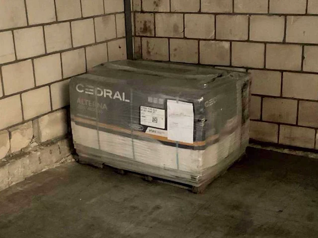 Cedral - lei - brandklasse a2 (onbrandbaar) - grijsbruin - 60x32 cm (1008x) - afbeelding 4 van  6