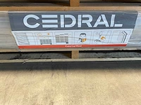 Cedral gevelstrook - brandklasse a2 - grijs - 360x18,6x1,2 cm (144x) - afbeelding 4 van  5