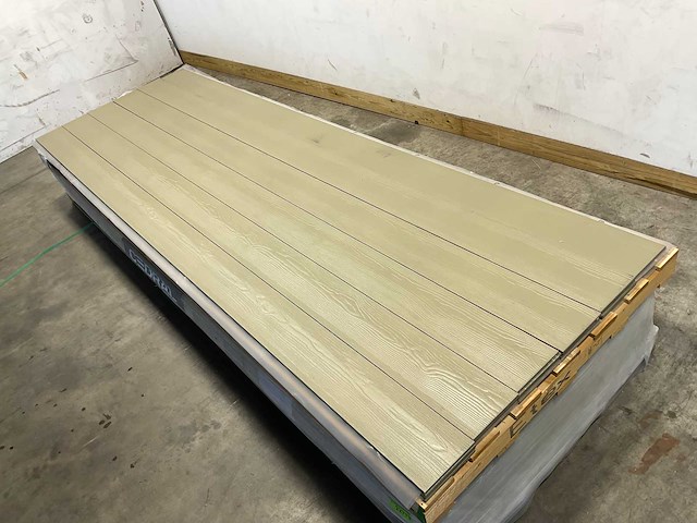 Cedral gevelstrook - brandklasse a2 - grijs - 360x18,6x1,2 cm (144x) - afbeelding 1 van  5