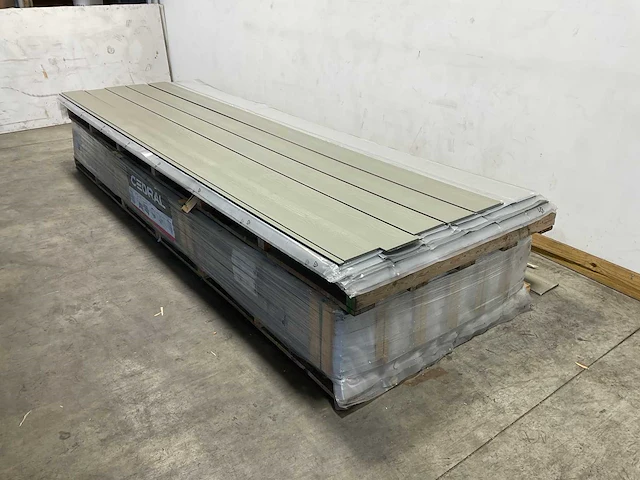 Cedral gevelstrook - brandklasse a2 - quartzgrijs - 360x18,6x1,2 cm (192x) - afbeelding 1 van  5